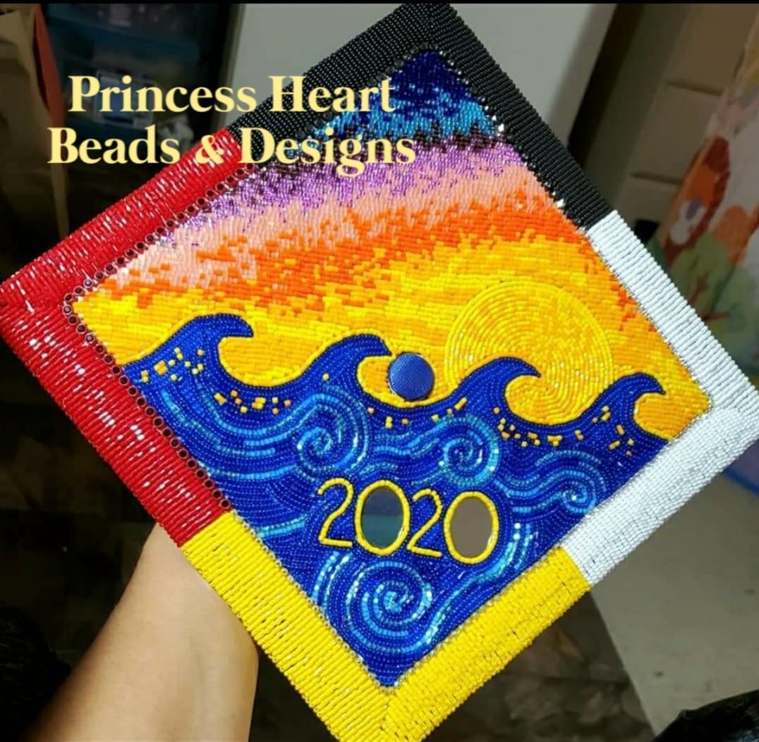 Jessica Rabbitskin Princess Heart Designs Beaded 2020 Waves